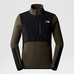 The North Face Men's Glacier Pro 1/4 Zip Fleece TNF Black-TNF Black (5IHR KX7)