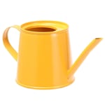 YuuHeeER Mini Metal Watering Can With Long Spout Garden Watering Pot Watering Kettle Newborn Photo Props Yellow