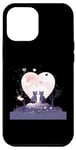 Coque pour iPhone 15 Plus Couple de chats Saint Valentin Idée Creative Inspiration Graphique