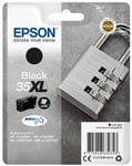 Genuine Epson 35XL Black Ink Cartridge, WF-4720DWF WF-4725DWF WF-4740DTWF INDATE