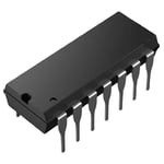 CD4093BE, Quad 2-input NAND Schmitt Trigger, 14 Pin