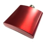 Hip-flask - fickplunta - 18 cl Röd