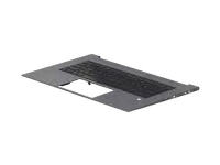 HP - Erstatningstastatur for bærbar PC - bakgrunnsbelyst - QWERTY - Nordisk - med toppdeksel - for models without a mini DisplayPort: ZBook Create G8, Studio G8 Mobile Workstation