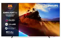 TV OLED Philips 55OLED760 139 cm 4K UHD Ambilight 2025 Gris métal