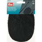 Prym Patches Nappa Leather for Sewing on 14x10 cm Dark Grey, One Size