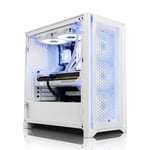 AWD-IT Corsair 4000D Airflow RGB White Ryzen 7 5800X NVIDIA RTX 4070 Ti 12GB Desktop PC for Gaming