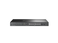 TP-Link Omada SG3218XP-M2, hanterad, L2+, 2.5G Ethernet (100/1000/2500), Strömförsörjning via Ethernet (PoE) stöd, Rackmontering, 1U