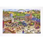Golvpussel bondgård 60x40cm