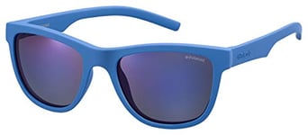 Polaroid Unisex Kids Pld 8018/S Sunglasses, Blue, 47 UK