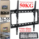TV WALL BRACKET MOUNT TILT LCD LED PLASMA 26 30 32 40 42 55 UPTO 73 INCH SONY LG