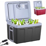 Arebos - Glacière 40 litres pour Refroidir & Maintenir au Chaud Mini réfrigérateur Réfrigérateur Mobile avec Mode eco 12/230 v pour Voiture & Prise