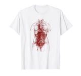Leonardo Human Body Anatomy t-shirt. T-Shirt