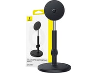 Baseus B105641001210, Surfplatta/Umpc, Telefon, Passiv Hållare, Bord, Inomhus, Svart