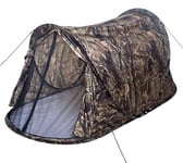 SCAYK Automatic single person single layer ultralight camping tent pop up easy to carry small bag fishing tent tents blackout tent camping tent (Color : Withered leaves camo)