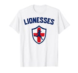 Lionesses & England Flag Badge, Men, Women & Kids, Lioness T-Shirt