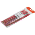 500 st Genomföring Isolerad 1,0 mm² gul H 1,0/14 5X100/Strip (W)