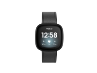Hama 00086236, Band, Smartwatch, Svart, Fitbit, Versa 3, Sense, Läder
