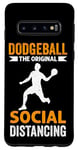 Galaxy S10 Funny Dodgeball game Design for a Dodgeball Player Case
