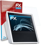 atFoliX 2x Screen Protector for Amazon Echo Show 1. Generation clear