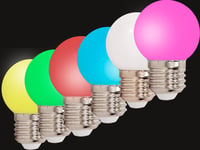 IBIZA Ibiza fargede LED-pærer (6 stk)