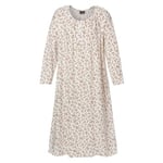 Trofe Herbal Raglan Long Sleeve Dress Blommig bomull XX-Large Dam
