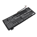 Batteri till Notebook, Bärbar dator för Acer Nitro 16 AN16-51-74BV m.fl.