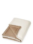 Soft Blanket *Villkorat Erbjudande Home Sleep Time Blankets & Quilts Creme Cam Copenhagen