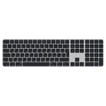 Apple Magic Keyboard med Touch ID och numerisk del för Mac-modeller med Apple Silicon – ryskt – svarta tangenter