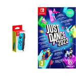 Joy-Con Left (Neon Blue) (Nintendo Switch) & Just Dance 2022 (Nintendo Switch)