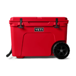 Yeti Tundra Haul Wheeled Cool Box - Rescue Red