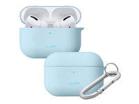 Laut HUEX PASTELS - Fodral för hörlurar - polykarbonat - baby blå - för Apple AirPods Pro