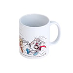 Grupo Erik Asterix Ceramic Mug | 35 cl - 350 ml | 3.74 x 3.15 inches - 9.5 x 8 cm | Asterix Mug | Coffee Mug | Tea Mug | Asterix & Obelix | Funny Gifts