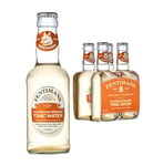 Fentimans Valencian Orange Tonic Water - Botanically Brewed Drink - Exquisitely Crafted and Refreshing Soft Drinks - Gluten-Free and Vegan Friendly Soft Drinks - 4 x 200 ml Bottles