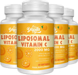Liposomal Vitamin C Capsules 2000Mg (4 Pack), Maximum Absorption, High Dose VIT