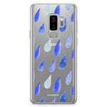 Samsung Galaxy S9 Plus Fashion Skal - Vattendroppar