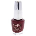 OPI Infinite Shine - Vernis à ongles longue tenue - Raisin’ The Bar - Couleur : rouge bordeaux -
