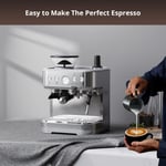 15 Bar Espresso Machine w/ Milk Frother Steam Wand Cappuccino Latte Coffee Make