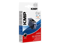 KMP C81 - 19 ml - noir - compatible - cartouche d'encre - pour Canon PIXMA iP4950, iX6550, MG5350, MG6250, MG8150, MG8250, MX715, MX885, MX892, MX895