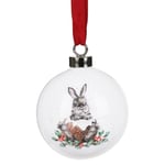 Wrendale Design Merry Little Christmas (Rabbit) 6.6cm 