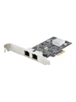 2-Port 2.5Gbps NBASE-T PCIe Network Card Intel I225-V Dual-Port Computer Network Card Multi-Gigabit NIC PCI Express Server LAN Card Desktop Ethernet Interface