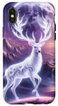 iPhone X/XS Silver Stag Moonlight Case