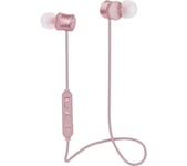 GROOV-E Metal Buds Wireless Bluetooth Earphones - Rose Gold, Pink