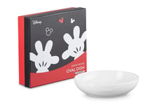 Le Creuset Mickey Mouse Oval Dish 19cm White