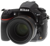 Nikon D850 + 24-120mm 4G ED VR Kit Svart, Nikon