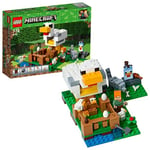 Lego 21140 Minecraft The Chicken Coop with Tracking# New Japan