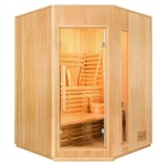 Sauna vapeur cabine 3-4 places zen puissance 4500W