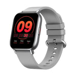 180mAh 1,65 tommer Unisex Touch Screen Smartwatch- USB-opladning - Guld 