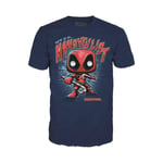 Funko POP! & Tee: Marvel - Deadpool HLD - Large - (L) - T-Shirt - Clothes With C