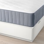 IKEA NORDLI sängstomme m förvaring och madrass 180x200 cm