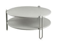 Brafab - Blixt Utesoffbord 85x39 cm Light Grey